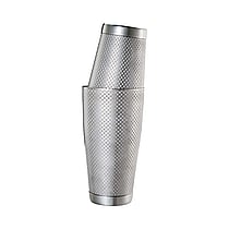 Diamond Lattice shaker/dåse sæt, rustfrit stål, Barfly
