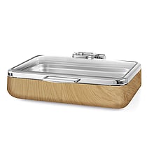 Madeira De Luxe induktionsbuffet GN 1/1 med glaslåg