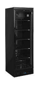 CEV435BLACK Sort flaskekøleskab