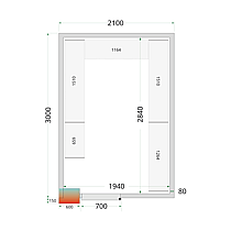 ShelfRackSystemKit CRPF2130