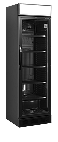 CEV425CPBLACK Sort flaskekøleskab