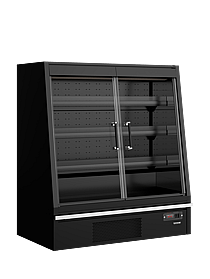 Tefcold Multideck køler til supermarked – Galaxy+ GPL14FGD Black