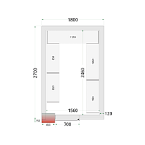 ShelfRackSystemKit CRNF1827