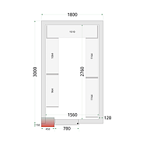 ShelfRackSystemKit CRNF1830