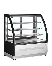 LPD1200C/BLACK Display-kølemontre