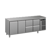 Hoshizaki Premier K 4 A DL DL 2D 2D L E, Kølebord med 4 sektioner