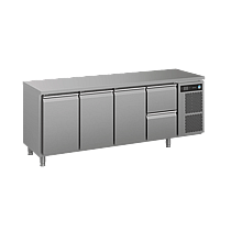 Hoshizaki Premier K 4 A DL DL DL 2D L E, Kølebord med 4 sektioner