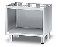 MAGICLOTUS 60 åben stand i rustfrit stål med justerbare fødder, professionel brug