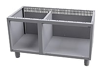 MAGICLOTUS 60 åben stand 40/60 rustfri stål professionel køkkenløsning
