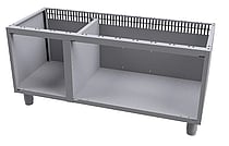 MAGICLOTUS 60 Open Stand 40/80 rustfri stål base til professionelle køkkener