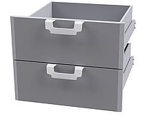 MAGICLOTUS 60 skuffesæt med 2 skuffer og inox pander til professionelle køkkener