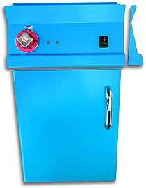 Ekstra dør og kontrolpanel RAL5015 SKY BLUE til LOTUSCOLOR 60/70/90