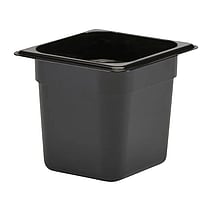 Kantine 1/6GN-15cm sort 2,2l
