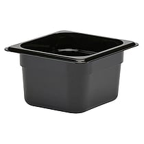 Cambro Kantine 1/6 GN Camwear 10 cm dyb – Sort