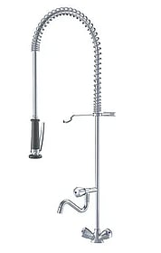 Et-huls armatur med forbruser & 180 mm. S-tud